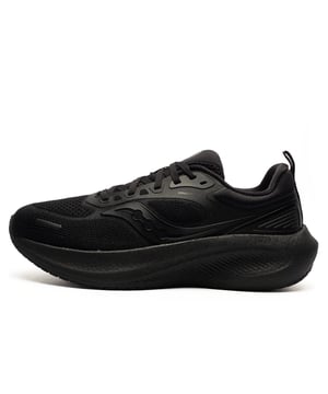 The Surge 3 is a high-performance daily runner from the world renowned Saucony brand. Delivered with maximum PWRRUN+ cushioning to attenuate shock and deliver the best ride to date. The Surge blends high performance wear for mid and long distance runs as well as performing to its highest level for intense fitness workouts. A perfect fit lace system gives a snug fit, whilst a full carbon rubber sole provides durable wear and excellent traction on a multitude of surfaces. The engineered textile mesh upper provides breathability and support whilst an ultra-plush sockliner adds to the responsive ride. The Surge guarantees you will run with confidence, delivering a feel-good feeling throughout all your runs and workouts

- Textile / synthetic mix upper
- Perfect fit lace system
- Heel pull tab
- Ultra plush sockliner
- PWRRUN+ cushioning
- Durable rubber outsole
- Soft padded heel & ankle collar
- Saucony branding