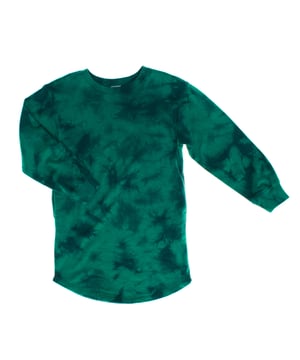Sweatshirt-Kleid für Mädchen aus weichem, plüschigem Stoff, ideal zum Warmhalten an kühlen Tagen.\n\n Sein locker geschnittenes Design bietet große Bewegungsfreiheit und sorgt so für Komfort den ganzen Tag.\n\n Es verfügt über lange Ärmel mit gerippten Bündchen, die sanft an den Handgelenken anliegen, und einen klassischen Rundhalsausschnitt, der für einen lässigen Touch sorgt.\n\n Ein gerader Saum vervollständigt diesen vielseitigen Stil, perfekt für den Alltag oder für einen entspannten Look für jeden Anlass.\n Komposition: 77% Baumwolle, 23% Polyester\n Pflege:\n- Maschinenwäsche in kaltem Wasser und Schonwaschgang.\n - Verwenden Sie milde Reinigungsmittel.\n - Verwenden Sie einen Trockner bei niedriger Temperatur.\n - Bei niedrigen Temperaturen bügeln.\n - Reinige chemisch nicht.