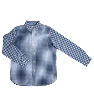 Jungen Langarmhemd mit klassischer Passform und Karomuster GAP

 Dieses Jungenhemd von GAP hat einen kleinen Karodruck in sanften Tönen und ist ideal für formelle oder lässige Looks. Es ist aus Baumwollpopeline gefertigt und ist cool und bequem für jeden Anlass.

 Details:
 Kleidungstyp: Langarmshirt.
 Design: Gingham-Druck.
 Kragen: Klassisch mit Knöpfen an den Spitzen.
 Verschluss: Durchgehende Knopfleiste vorne.
 Tasche: Brusttasche.
 Material: Weiches und strapazierfähiges Baumwollpopeline.

 Ein vielseitiges und zeitloses Jungenhemd, perfekt für besondere Anlässe oder den Alltagsstil.
 Komposition: 100% Baumwolle
 Pflege:
Maschinenwäsche mit kaltem Wasser und Schonwaschgang.
 Verwenden Sie milde Reinigungsmittel.
 Verwenden Sie einen Trockner mit niedriger Temperatur.
 Bei niedriger Temperatur bügeln.