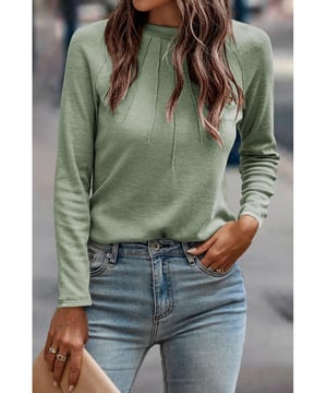 Comfortable knit material
  Relaxed fit for easy wear
  Pullover style for convenience
  Long sleeves for added warmth