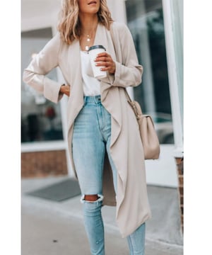Basic style
  Thickness: Normal
  Body: Not lined
  Material composition: 95% polyester 5% elastane
  Care instructions: Machine wash cold tumble dry low
  Imported
  Product Measurements (Measurements by inches) & Size Conversion
  Size US Bust Top Length Sleeve Length
  S 2/4 36.2 40.2 22.4
  M 6 37.8 40.6 22.8
  L 8 39.4 40.9 23.2
  XL 10 40.9 41.3 23.6