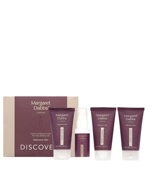 Discover the ultimate pampering experience for your feet with the Margaret Dabbs London Feet Discovery Kit. This luxurious set includes a 45ml Intensive Hydrating Foot Lotion, 45ml Hydrating Foot Soak, 45ml Exfoliating Foot Scrub, and 30ml Intensive Treatment Foot Oil. Each product deeply hydrates, rejuvenates, and exfoliates your feet, leaving them soft and refreshed. Indulge in soothing Lemon Myrtle scents while addressing dry skin and fatigue. Ideal for daily use or special treats, this kit is perfect for all skin types and a must-have for your self-care routine.