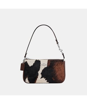 Nolita 19 in Printed Cow Haircalf, Two credit card slots,  Length: 19.00 cm,  Width: 5.00 cm,  Height: 11.50 cm