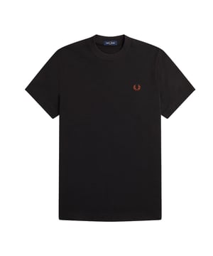 Discover the Fred Perry Rave Graphic Design Black T-Shirt, a standout addition to your casual collection. This men's black t-shirt is crafted from 100% pure cotton, ensuring a soft, breathable fit that keeps you comfortable throughout the day. Featuring a bold rave-inspired graphic, it brings a fresh, energetic vibe to your everyday style. Made with quality and attention to detail in China, this t-shirt offers durability and long-lasting wear. Perfect for those who want to express their individuality effortlessly, it pairs easily with jeans or joggers for a modern, confident look. Upgrade your wardrobe with this iconic piece today