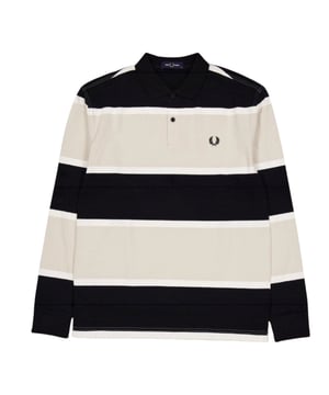 The Fred Perry Oatmeal Black Striped Polo Shirt combines timeless style with everyday comfort. Crafted from 100% cotton, this relaxed-fit polo offers breathable wear, ideal for casual or smart-casual occasions. Featuring a classic oatmeal base with refined black and cream stripes, it brings effortless sophistication to your wardrobe. Made with attention to detail, this shirt promises durability and a comfortable fit, making it a versatile choice for those who value both style and quality. Elevate your outfit with this iconic piece that balances heritage design and modern wearability. Made in China with excellent craftsmanship