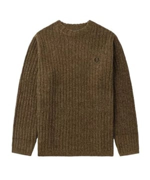 Elevate your wardrobe with the Fred Perry Chenille Ribbed Shaded Stone Jumper, crafted for timeless style and comfort. This men's jumper features a rich chenille ribbed texture in a versatile shaded stone color, blending classic design with modern appeal. Made from 100% polyester, it offers softness and durability, ensuring lasting wear throughout the seasons. Designed to provide a refined yet relaxed fit, this jumper is perfect for layering or wearing on its own, making it a smart choice for both casual and semi-formal occasions. Experience the distinctive quality and enduring style that Fred Perry is renowned for