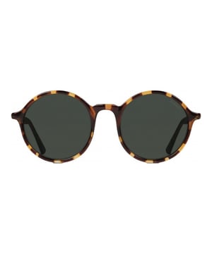 Liefde op het eerste gezicht kan echt bestaan! Wij hebben het ervaren toen we dit prachtige item uit de nieuwste collectie van Komono voor het eerst zagen. Make your day, everyday!
Toffe zonnebril in bruin gevlamde kleur. Frame maat 137mm X 51.3mm. Nylon frame met Solid donker groene lens kleur. 100% UV400 protection. Cat. 2 krasvrij polycarbonate lens. Incl. opberg zakje en poets doekje.