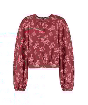 
Harper & Yve Blouse lange mouw AW25C606 DOLLY in de kleur Donker bruin