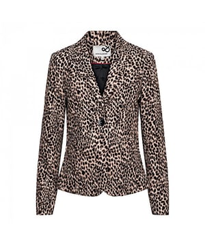 
&Co Woman Blazer Copenhagen Animal - Black multi