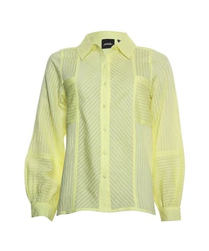 
Poools blouse 313228-Lemon