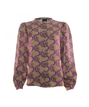 
Poools blouse 333205 - Taupe
