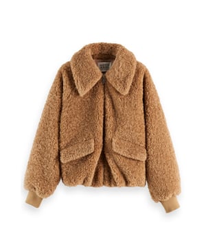 
Scotch & Soda Jasje U9G00921T in de kleur Bruin