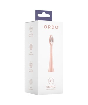 Enhance your oral care routine with the Ordo Rose Gold Replacement Brush Heads, designed for optimal performance and comfort. These brush heads feature high-quality, individually rounded bristles that gently cup and clean each tooth effectively, catering to all mouth types. Rinse your Sonic+ Brush Head before first use and after each use for best hygiene. Dentists recommend replacing your brush head every two to three months, or sooner if bristles become frayed. Enjoy a superior clean with the silicone polishing element and simple click push fit design.