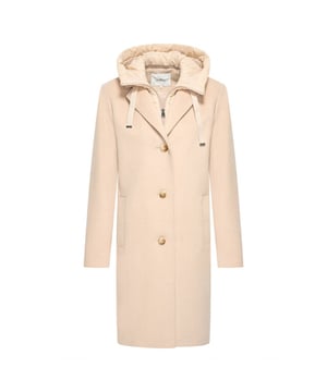 
HV Polo Coat 0406103757 HVSAriann in de kleur Zand