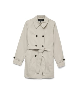 
Deze prachtige beige trenchcoat van het populaire merk Vero Moda is een echte must-have voor jouw garderobe. Gemaakt van hoogwaardig polyester, zorgt deze jas niet alleen voor een stijlvolle look, maar ook voor een comfortabele pasvorm. De trenchcoat is perfect voor het voor- of najaar en kan zelfs gedragen worden als tussenjas tijdens de koudere dagen. De klassieke dubbele rij knopen en de riem om de taille zorgen voor een elegante uitstraling. Combineer deze tijdloze trenchcoat met een jeans en sneakers voor een casual look of draag hem over een jurk met hakken voor een meer formele gelegenheid. Bestel nu en geef jouw outfits een stijlvolle upgrade met deze beige trenchcoat van Vero Moda!