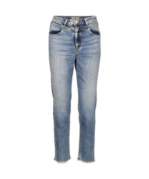 
Deze stijlvolle ltb dames jeans in de kleur blue denim is een must-have voor elke moderne vrouw. Het ltb skinny jeans model arlin mom fit is een slim fit model dat jouw curvy figuur perfect benadrukt. De jeans is voorzien van een high waist, waardoor je een mooie taille krijgt en je benen optisch langer lijken. De onderzijde van de pijpen is afgewerkt met een trendy raffel randje, wat zorgt voor een speelse touch. Gemaakt van een stretchy denim stof, biedt deze jeans ultiem comfort en bewegingsvrijheid. De jeans is samengesteld uit 98% katoen en 2 % elastaan en is daarmee van hoge kwaliteit en duurzaamheid. Laat jezelf stralen in deze ltb dames jeans en combineer het met een trendy top en sneakers voor een casual look of met hakken en een blouse voor een chique uitstraling. Bestel nu en geniet van een perfecte pasvorm en tijdloze stijl met deze ltb dames jeans!