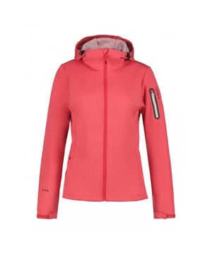 
Icepeak Casual Jacks van het materiaal en in de kleur Roze.