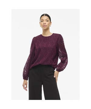 
VIMIKA O-NECK L/S TOP - NOOS