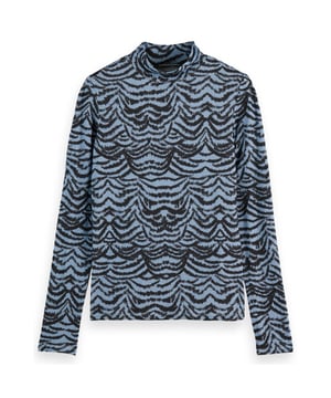 
Scotch & Soda Top lange mouw U9B00884T in de kleur Blauw