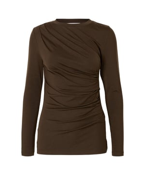 
Selected Femme Black Top lange mouw 16098902 in de kleur Groen