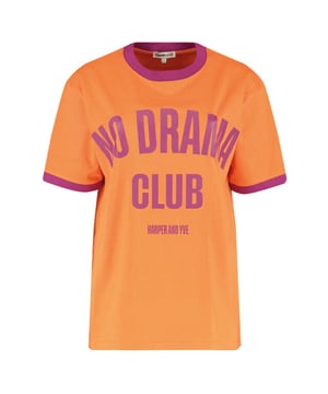 
Harper & Yve T-shirt AW25Y303 DRAMACLU in de kleur Bruin