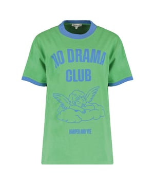 
Harper & Yve T-shirt AW25Y304 ANGEL in de kleur Donker groen