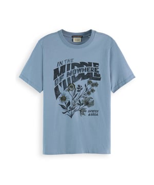 
Scotch & Soda T-shirt U9A00891T in de kleur Blauw