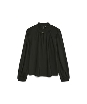 
VMANI LS FRILL TOP WVN GA