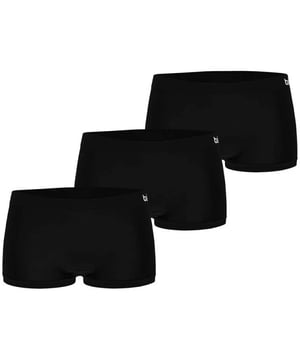 
3-pack seamless bamboe dames hipster. Ervaar het comfort van naadloos, zacht bamboe ondergoed. Een goede keuze om je ondergoed niet door te laten schijnen.