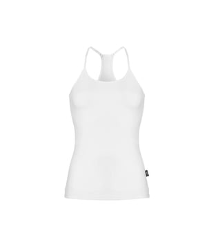 
Effen wit crossbacktopje van O'Neill gemaakt van biologisch stretchkatoen voor optimale pasvorm. Dit topje is zonder vulling en daardoor onzichtbaar onder je kleding. Ideaal voor tijdens het sporten. Met elastische band en logo aan de onderzijde. Gemaakt van 95% katoen en 5% elastaan.