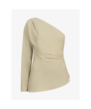 
De JOSH V Kelvis dames top in de kleur Dusty Green is gemaakt van stretchmateriaal met gerecycled polyester. De top heeft een regular fit en is voorzien van een one shoulder. Door middel van een blinde ritssluiting aan de zijkant sluit de top. Ga voor het complete damespak en combineer de top met de bijpassende Viva broek.

Valt groot, wij adviseren een maat kleiner