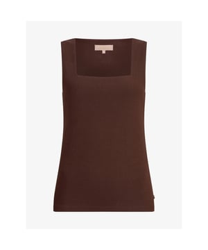 
De Linde dames top in de kleur Dark Brown is gemaakt van een zachte jerseykwaliteit met stretch, waardoor het erg comfortabel zit. Uniek aan de top zijn de details zoals de vierkante hals en het geborduurde JV-logo aan de achterzijde. Het bruine slim fit topje is een perfecte basic die je perfect met de donkerbruine items uit de JOSH V collectie combineert.
