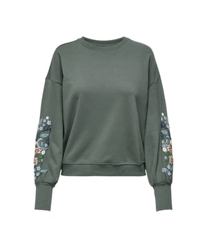 
De olijfgroene Only sweater voor dames is een echte must-have voor in je kledingkast. Deze trendy sweater is gemaakt van zacht en duurzaam materiaal, namelijk 60% katoen en 40% gerecycled polyester. Hierdoor draag je niet alleen in stijl, maar ook nog eens bij aan een duurzamere wereld. De kleur olijfgroen is perfect voor het najaar en past bij elke outfit. De sweater heeft een comfortabele pasvorm en is voorzien van een ronde hals en lange mouwen. De subtiele details, zoals het merklabel op de borst, geven de sweater een vrouwelijke touch. Combineer deze sweater met een jeans en sneakers voor een casual look of draag hem over een jurkje voor een meer geklede outfit. Deze Only sweater is een tijdloos en veelzijdig item dat niet mag ontbreken in jouw garderobe. Bestel nu en ontvang deze must-have binnen enkele dagen in huis!