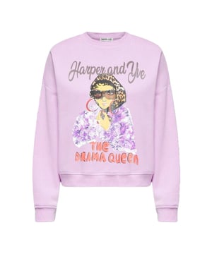 
Harper & Yve Sweat AW25Y506 DRAMA in de kleur Lila
