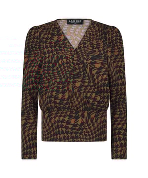 
LADY DAY Jackson vind je nu op To Be Dressed. Prachtig en uniek item van premium travelkwaliteit en gemaakt van de volgende materialen: 80%pa/20%el. De top Jackson heft een v-hals met een overslag, lange mouwen en is recht aan de onderkant.