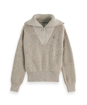 
Scotch & Soda Pullover U9B01037T in de kleur Zand