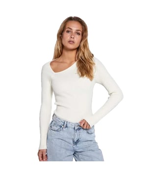 
<meta charset="UTF-8"><span>Sherry knit top features an asymmetric neck opening in a soft sustainable viscose blend, it is very stretchy and comfortable. </span><br><br><span>- 80% EcoVero viscose, 20% nylon</span>
