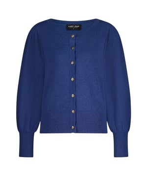 
LADY DAY Lisa vind je nu op To Be Dressed. Prachtig en uniek item van premium travelkwaliteit en gemaakt van de volgende materialen: 85% Viscose 15%Polyester. De Lisa cardigan is een fijne knit met ronde hals en pofmouwen. Het vest heeft sierlijke knopen als sluiting.
