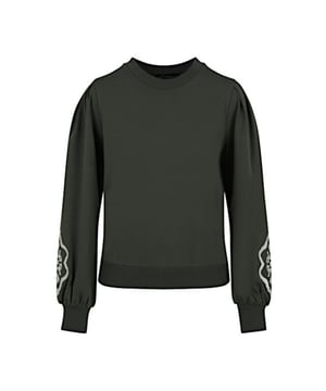 
Elvira sweater Merel - Dark green