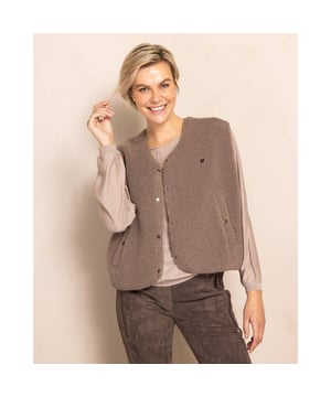
Zhrill Gilet ZJ239-N3074 EREN in de kleur Taupe