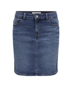 
Denim rok van JDY. De korte spijkerrok heeft een rits en knoopsluiting. Voorzien van stretch. Helemaal leuk om te combineren met een trui of top. Extra details Denim rok Lengte 41 cm Ritsen knoopsluitingMateriaal:52% Katoen  24% Polyester  22% Viscose  2% ElastaanWasvoorschrift:Machinewas max. Fijnwas 30 graden Celsius. Niet in droger