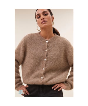 
Kleur: biscuit <br>
Materiaal: 75% alpaca, 25% recycled_polyester<br>
Het model is 1,75m en draagt maat S