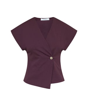 
Sisters Point Vest 18864 GEVELA-VE in de kleur Bordeaux
