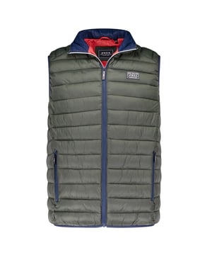 
<p>Casual gewatteerde heren bodywarmer van NZA. Deze bodywarmer heeft 2 met rits afsluitbare steekzakken.</p>
<ul>
<li>Modern fit</li>
<li>100% Polyester</li>
<li>Kleurnummer: 1758</li>
</ul>