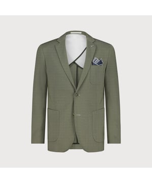 
Dit lichtgewicht jersey colbert is de beste keuze voor de man die zowel comfort als stijl belangrijk vindt.<br>
Met een relaxed fit pasvorm biedt dit colbert de perfecte mix tussen casual en zakelijk, waardoor het een veelzijdige toevoeging is aan elke garderobe.<br>
<br>
Gemaakt van een hoogwaardige jersey kwaliteit, staat dit colbert garant voor ultiem comfort en bewegingsvrijheid dankzij de 24/7 stretch. Smart casual, de 3D jersey technologie zorgt ervoor dat je er altijd op je best uitziet zonder in te leveren op comfort.
<ul>
	<li>Ultiem comfort met 24/7 stretch</li>
	<li>Perfecte mix tussen semi casual en zakelijk</li>
	<li>Draagt zeer comfortabel door de toegepaste 3D jersey technologie</li>
</ul>