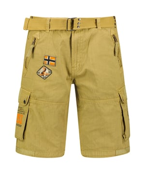 
<p>Bermuda heren Geographical Norway Paintball</p>
<p>Korte broek heren voor de zomer van het Mode Italia merk Geographical Norway. De bermuda is gemaakt van 100% katoen en wordt geleverd met bijpassende riem. Ook is de heren bermuda voorzien van diverse zakken. Je kunt de korte broek voor mannen goed combineren op je outfit met een overhemd korte mouw, poloshirt of een T-shirt.</p>
<p>Samenstelling: 100% katoen<br />
Kleur: Mastic<br />
Pasvorm: Normal Fit<br />
Detail: Met bijpassende riem</p>
<p>Bekijk hier onze overige <a href="https://italian-style.nl/heren/italiaanse-broeken-jeans/korte-broeken">korte broeken heren</a></p>