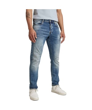 
3301 Regular Tapered is een straight jeans van het merk G-star Raw.