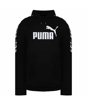 The Puma Amplified Men’s Black Hoodie combines sporty style with everyday comfort. Featuring bold branding and a classic fit, it’s perfect for casual wear, training, or layering in cooler weather.
Key Features
Material: 

Soft cotton blend for comfort and durability.

Design: 

Black finish with bold Puma Amplified logo detailing.

Fit: 

Regular fit with ribbed cuffs and hem for a secure feel.

Hood: 

Adjustable drawstring hood for extra coverage.

Pockets: 

Kangaroo front pocket for storage and warmth.

Comfort: 

Smooth interior lining for cosy all-day wear.

Durability: 

Reinforced stitching ensures long-lasting use.

Versatility: 

Suitable for casual wear, workouts, or layering.

Style: 

Sporty and modern design that pairs easily with joggers or jeans.