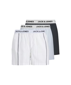 
De wijde boxershorts van Jack & Jones in dit 3-pack zijn ideaal voor wie houdt van luchtig en los comfort. Dankzij de geweven katoenen stof en ruime pasvorm bieden ze optimale bewegingsvrijheid. Perfect als nachtondergoed of voor ontspannen momenten thuis.