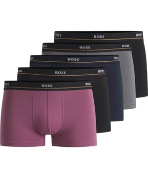 
Boss Leisure Boxershort biedt comfort met een effen design en subtiele accenten. Deze zwarte shorts zijn stijlvol en praktisch. Er zitten 5 stuks in een verpakking. Boss Leisure staat bekend om hoogwaardige herenmode met een moderne uitstraling. - Over het merk: De items van de lijn BOSS van Hugo Boss geven je een ongekend gevoel van luxe door de perfecte pasvorm, stoffen van hoogwaardige kwaliteit en de bijzondere stijl.